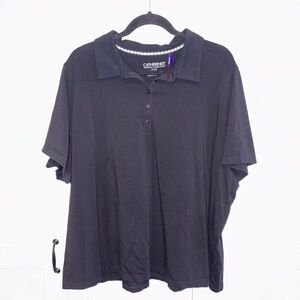Catherines Classic Black Polo Shirt